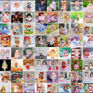 精品隐藏800+款精品微钩隐藏人偶图解全店图解部分带视频打包价-电商虚拟货源仓