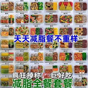 减肥食谱电子版课程 减脂餐一日三餐指导科学健康瘦身配餐计划-电商虚拟货源仓